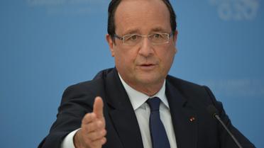 François Hollande au G20, le 6 septembre 2013 [Eric Feferberg / AFP]