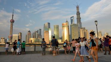 Vue d'un quartier de Shangai, le 3 août 2013  [Peter Parks / AFP/Archives]