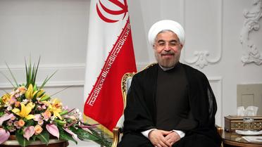 Hassan Rohani le 3 août 2013 à Téhéran [Atta Kenare / AFP]