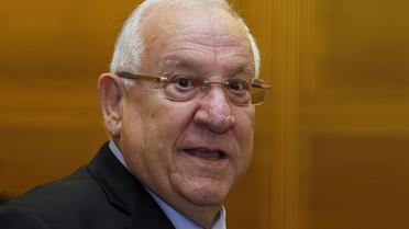 Reuven Rivlin, vétéran du Likoud, parti du Premier ministre Benjamin Netanyahu, le 9 juin 2014 à Jérusalem [Gali Tibbon / AFP/Archives]