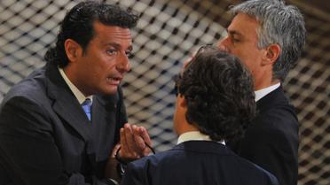 Francesco Schettino au début de son procès  le 17 juillet 2013 à Grosseto [Tiziana Fabi  / AFP/Archives]