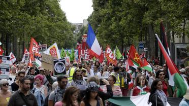 Manifestation pro-Gaza à Paris le 9 août 2014   [Kenzo Tribouillard / AFP]