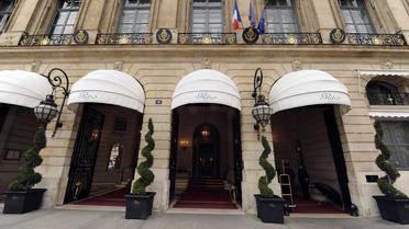 L'entrée de l'hotel Ritz à Paris, en 2011 [Miguel Medina / AFP/Archives]
