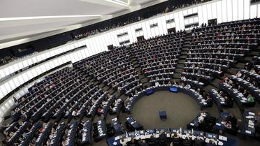 L'hémicycle du Parlement européen le 3 juillet 2013 à Strasbourg [ / AFP]