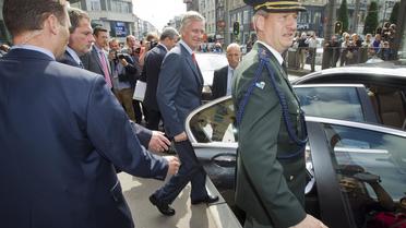 Le prince Philippe le 4 juillet 2013 à Anvers [Kristof Van Accom  / Belga/AFP]