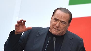 L'ancien chef du gouvernement italien Silvio Berlusconi, le 4 août 2013 à Rome  [Gabriel Bouys / AFP/Archives]