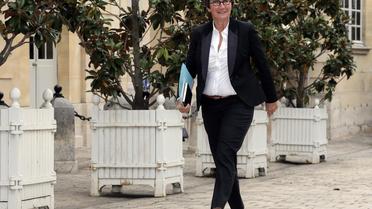 La ministre de la Jeunesse et des Sports Valérie Fourneyron arrive au Palais de L'Elysée, le 17 septembre 2013 à Paris [ / AFP/Archives]