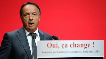 Le président du Sénat, le socialiste Jean-Pierre Bel, le 24 septembre 2013 lors des "Journées parlementaires socialistes" à Bordeaux [Nicolas Tucat / AFP/Archives]