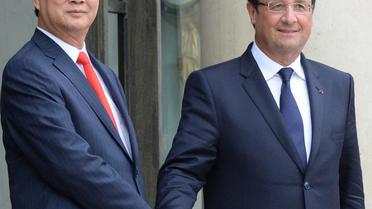 Le président François Hollande, le 25 septembre 2013 à l'Elysée à Paris [Pierre Andrieu / AFP]