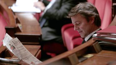 L'UMP François Baroin, le 1er octobre 2013 à l'Assemblée nationale à Paris [Jacques Demarthon / AFP/Archives]