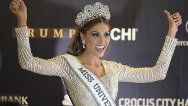 La Vénézuélienne Gabriela Isler consacrée Miss Univers, le 9 novembre 2013 à Moscou [Alexander Nemenov / AFP]