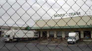Un entrepôt de Mory-Ducros à Cesson-Sévigné, près de Rennes, le 22 novembre 2013 [Damien Meyer / AFP]