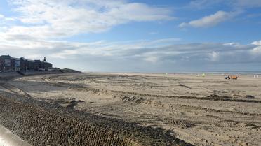 La plage de Berck-sur-Mer, le 26 novembre 2013 [Denis Charlet / AFP]