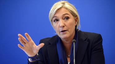 Marine Le Pen le 4 décembre 2013 à Nanterr [Eric Feferberg / AFP]