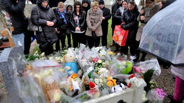 Rassemblement en mémoire d'Adélaïde au cimetière de Boulogne-sur-Mer le 21 décembre 2013 [Philippe Huguen / AFP]