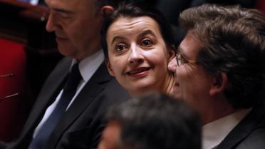 La ministre du Logement Cécile Duflot à l'Assemblée nationale, le 14 janvier 2014 [Patrick Kovarik / AFP]