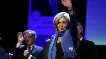 Valérie Pécresse, le 20 janvier 2014 à Asnières, dans la banlieue parisienne [Kenzo Tribouillard / AFP/Archives]