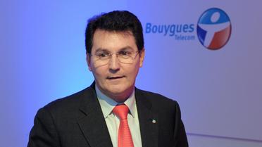 Le patron de Bouygues Telecom Olivier Roussat, à Paris le 3 février 2014 [Eric Piermont / AFP/Archives]