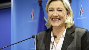 La présidente du Front National, Marine Le Pen, le 30 mars 2013 à Nanterre près de Paris  [Kenzo Tribouillard / AFP/Archives]