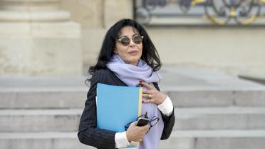 Yamina Benguigui quitte l'Elysée après un conseil des ministres, le 26 mars 2014 [Alain Jocard / AFP/Archives]