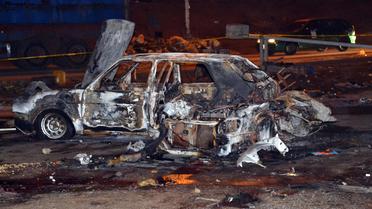 Attentat à la voiture piégée le 1er mai 2014 à Abuja [-  / AFP]