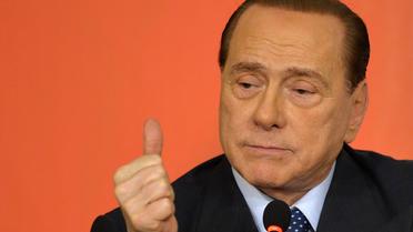 L'ancien Premier ministre italien Silvio Berlusconi, le 7 mai 2014 à Rome [Andreas Solaro / AFP/Archives]
