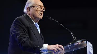 Jean-Marie Le Pen, président d'honneur du FN, à Marseille le 20 mai 2014 [Franck Pennant / AFP/Archives]