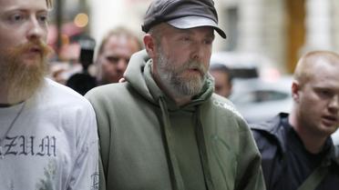 L'extrémiste norvégien Kristian Vikernes au Palais de Justice de Paris, le 3 juin 2014 [Thomas Samson / AFP/Archives]
