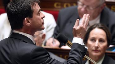 Le Premier ministre Manuel Valls à l'Assemblée nationale, le 18 juin 2014 [Eric Feferberg / AFP]