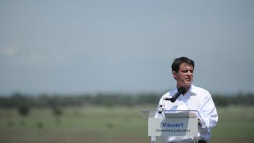 Le Premier ministre Manuel Valls à Vauvert, dans le Gard, le 6 juillet 2014  [Sylvain Thomas / AFP]