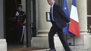 Le ministre du Travail François Rebsamen à son arrivée à l'Elysée le 27 août 2014 à Paris [Fred Dufour / AFP]