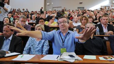 Le député "frondeur" PS Christian Paul à La Rochelle, le 30 août 2014 [Xavier Leoty / AFP]
