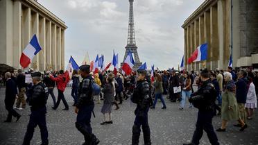 Manifestation de Civitas à Paris le 20 octobre 2013 [Eric Feferberg / AFP]