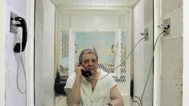 Hank Skinner en prison, le 21 mai 2013 à Livingston, au Texas [Chantal Valery / AFP/Archives]