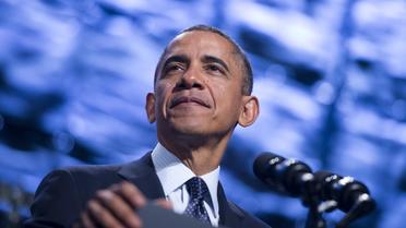Le président américain Barack Obama, le 31 octobre 2013 à Washington [Saul Loeb / AFP]