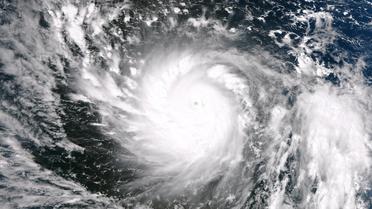 Image satellite du typhon Haiyan, prise le 6 novembre 2013 [- / Noaa/AFP]