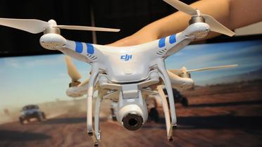 Un drone présenté à Las Vegas le 5 janvier 2014 [Robyn Beck / AFP/Archives]