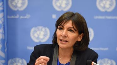 La maire de Paris Anne Hidalgo à New York le 29 mai 2014 [Emmanuel Dunand / AFP/Archives]