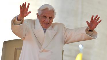 Le pape Benoît XVI, le 27 février 2013 à Rome, lors de sa dernière audience [Gabriel Bouys / AFP]