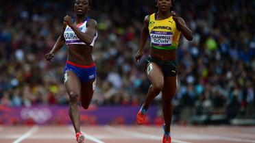 La Française Myriam Soumaré s'est qualifiée pour les demi-finales du 200 m des jeux Olympiques de Londres en terminant 2e de sa série en 22 sec 70/100e, lundi[AFP]