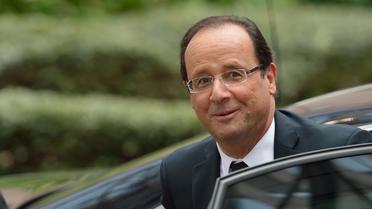 François Hollande, le 18 octobre 2012 à Bruxelles [Eric Feferberg / AFP]