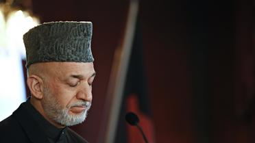 Le président afghan Hamid Karzaï en visite à Oslo, le 5 février 2013 [Karlsen, Anette / Scanpix/AFP]