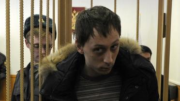 Pavel Dmitrichenko à son arrivée le 7 mars 2013 à son arrivée au tribunal à Moscou [Andrey Smirnov / AFP]