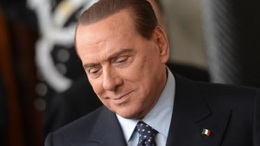 L'ancien Premier ministre italien Silvio Berlusconi, le 21 mars 2013 à Rome [Filippo Monteforte / AFP/Archives]
