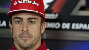 Le pilote espagnol de Ferrari Fernando Alonso le 9 mai 2013 lors d'une conférence de presse sur le circuit de Catalunya près de Barcelone [Tom Gandolfini / AFP]
