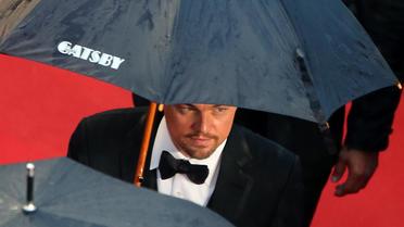 L'acteur américain Leonardo DiCaprio au palais des festivals, à Cannes, le 15 mai 2013