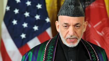 Le président afghan Hamid Karzaï, le 11 janvier 2013 à Washington [Jewel Samad / AFP/Archives]