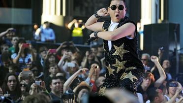 Le chanteur sud-coréen Psy en concert à Sydney, en Australie, le 17 otobre 2012 [Greg Wood / AFP/Archives]