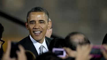 Le président des Etats-Unis Barack Obama, le 3 mai 2013 à Mexico au Mexique [Yuri Cortez / AFP]