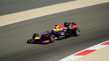 L'Allemand Sébastien Vettel au volant de sa Red Bull lors du GP de F1 de Bahreïn, le 21 avril 2013 près de Manama [Tom Gandolfini / AFP]